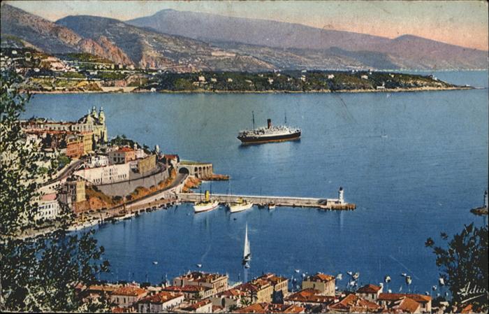 Monaco Monte Carlo Cap Martin Schiff