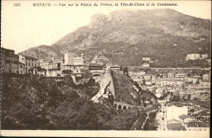 Monaco Palais du Prince Tete de Chien