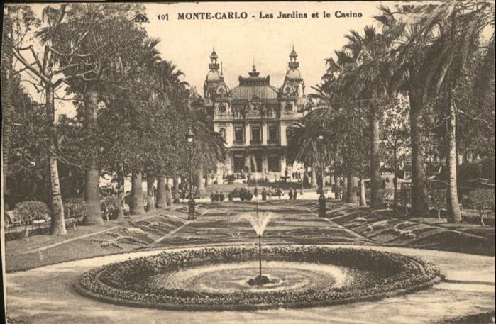Monte-Carlo Jardins Casino Springbrunnen