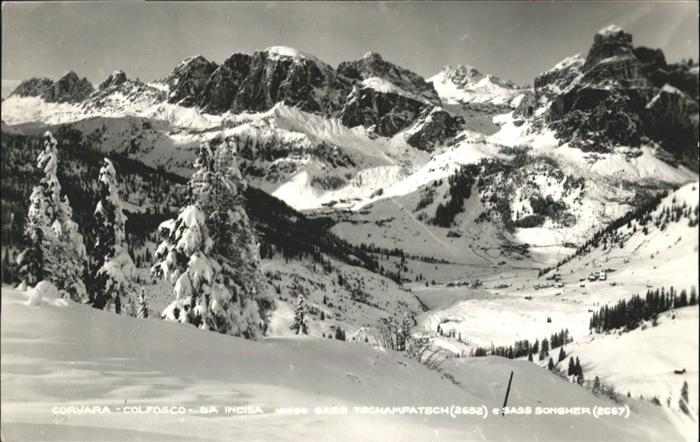 Corvara Pustertal Suedtirol Tschampatsch