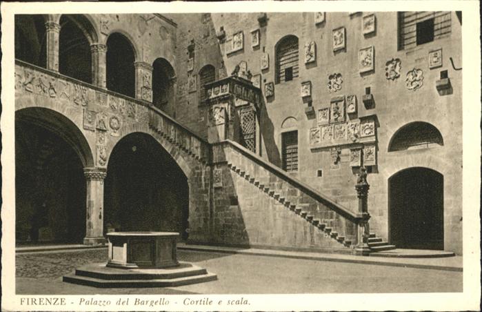 Firenze Florenz Palazzo del Bargello