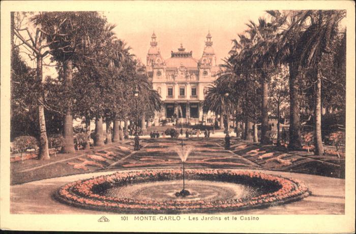 Monte-Carlo Jardins Casino Springbrunnen
