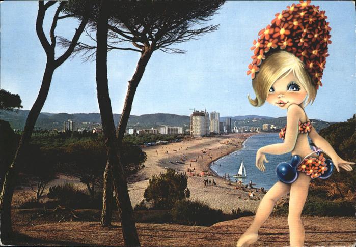 Playa de Aro Cataluna Maedchen