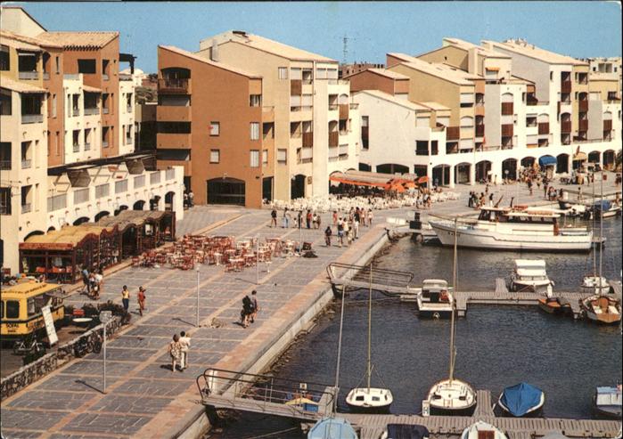 Cap-d Agde Port Richelieu Schiff