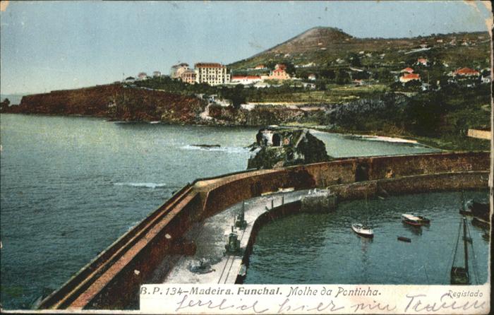 Funchal Molhe Pontinha Schiff