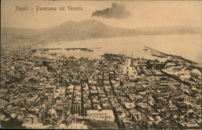 Napoli Neapel Vesuvio