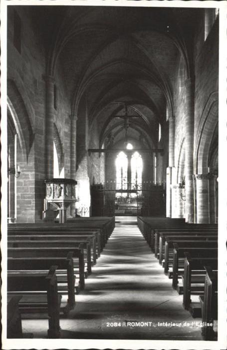 Romont Vosges Eglise