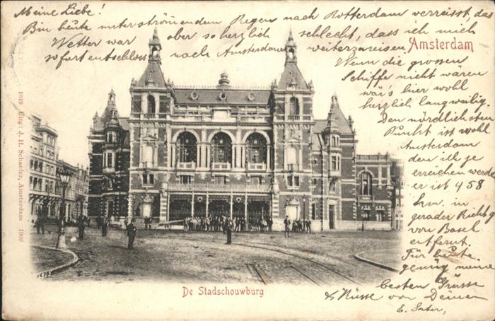 Amsterdam Niederlande Stadschouwburg