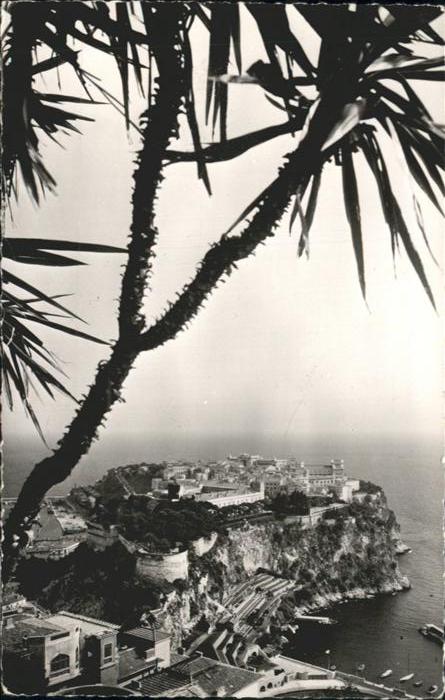 Monaco Vue sur le Rocher