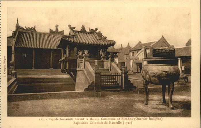 Marseille Bouches-du-Rhone Exposition Coloniale de Marseille 1922