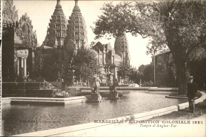 Marseille Bouches-du-Rhone Exposition Coloniale de Marseille 1922