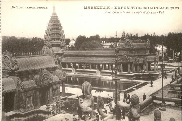 Marseille Bouches-du-Rhone Exposition Coloniale de Marseille 1922