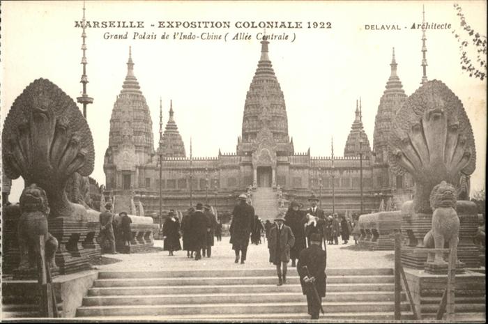 Marseille Bouches-du-Rhone Exposition Coloniale de Marseille 1922