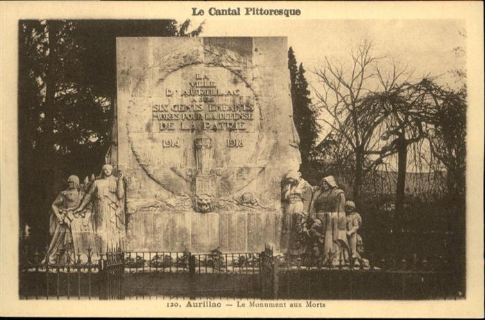 Aurillac Monument aux Morts