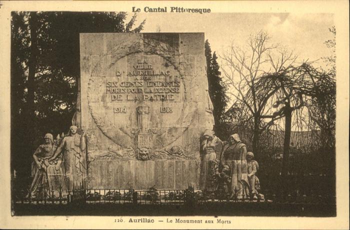 Aurillac Monument auy Morts