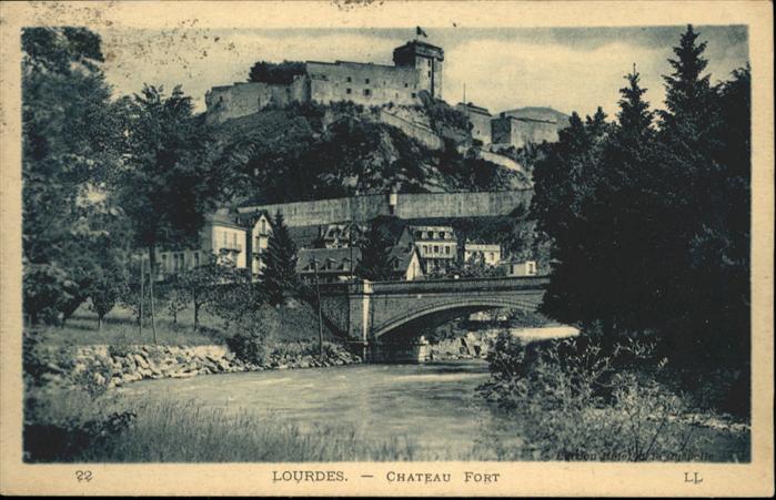 Lourdes Hautes Pyrenees Chateau Fort