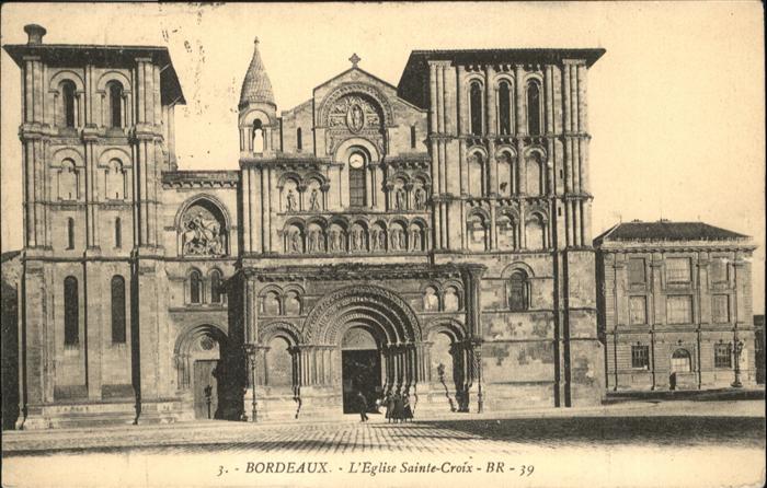 Bordeaux Eglise Sainte-Croix