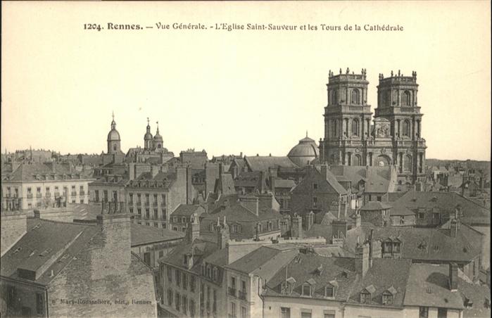 Rennes Ille-et-Vilaine Cathedrale
Eglise Saint Sauveur