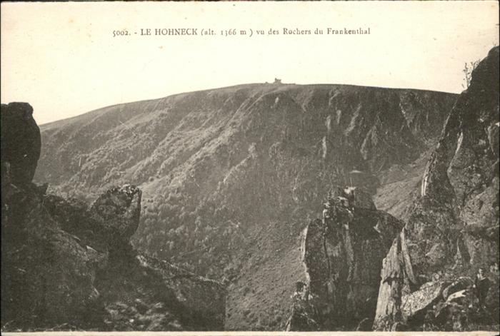 Hohneck Rochers du Frankenthal