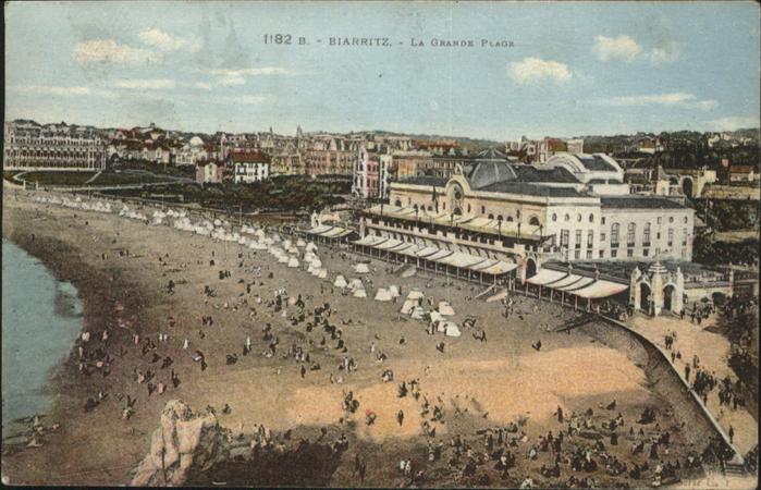 Biarritz Pyrenees Atlantiques Grande Plage