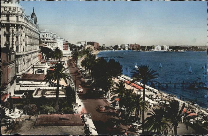 Cannes Alpes-Maritimes Promenade de la Croisette
