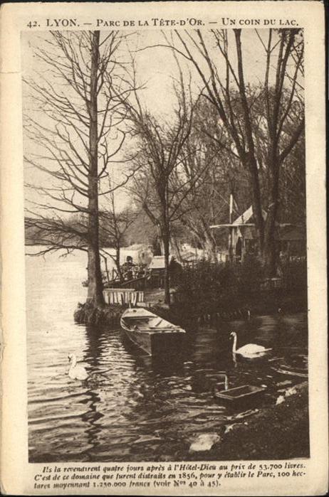 Lyon France parc de la Tete-d-Or
