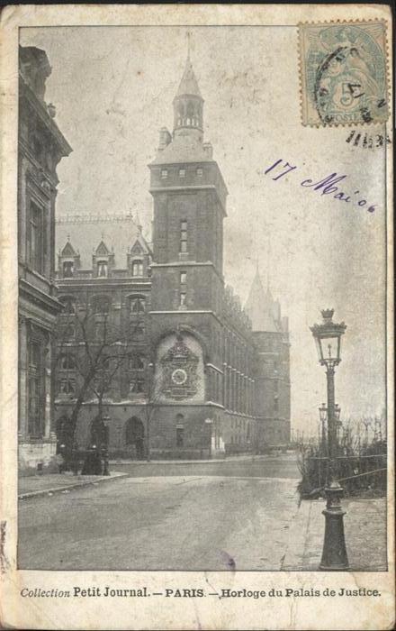 Paris Horloge du Palais de Justice