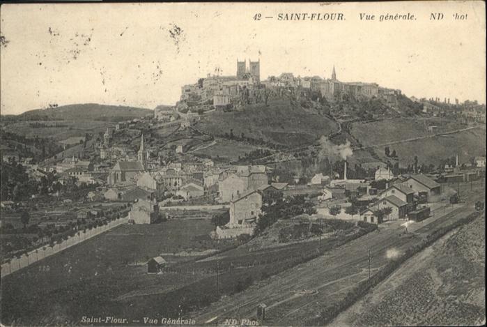 Saint-Flour Puy-de-Dome Vue generale