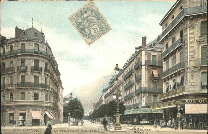Grenoble Boulevard Gambetta