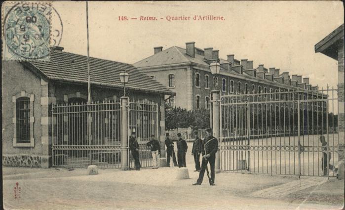 Reims Champagne Ardenne Quartier d`Artillerie