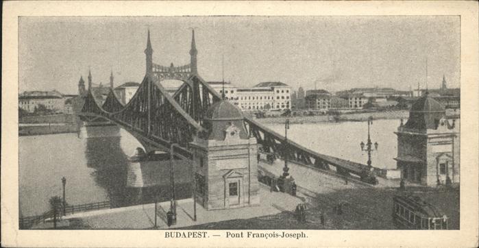 Budapest Pont Francois Joseph