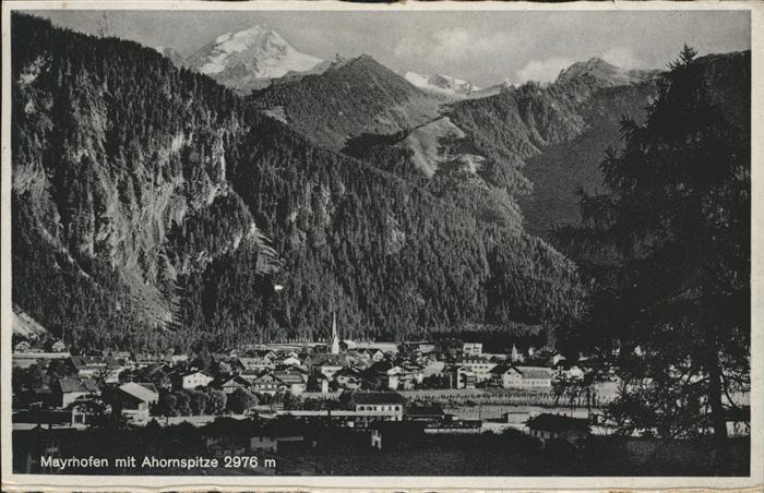 Mayrhofen Zillertal Ahornspitze