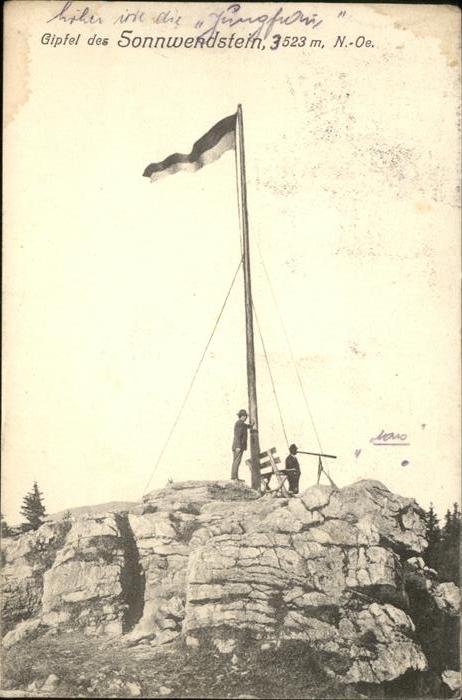 Sonnwendstein Gipfel