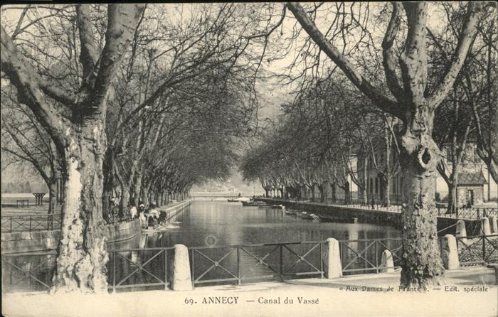 Annecy Haute-Savoie Canal du Vasse