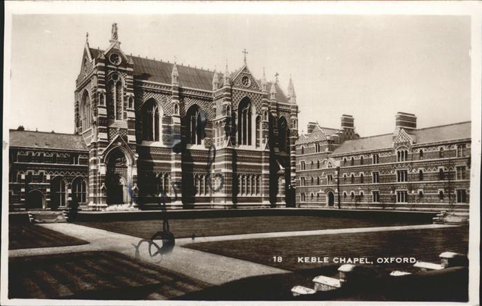 Oxford Oxfordshire Keble Chapel