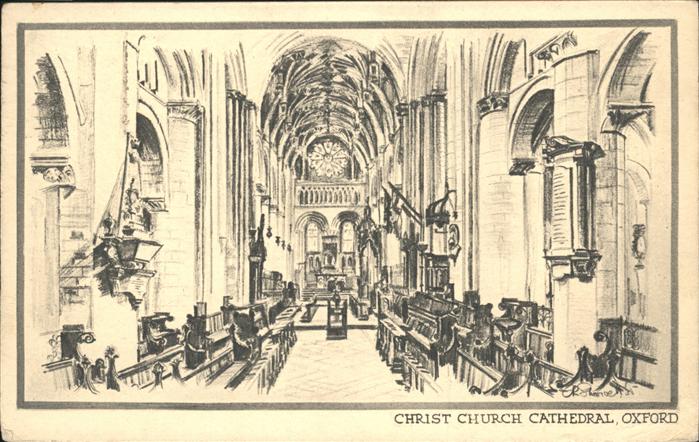 Oxford Oxfordshire Christ Church Cathedral