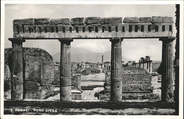Pompei Foro Civile