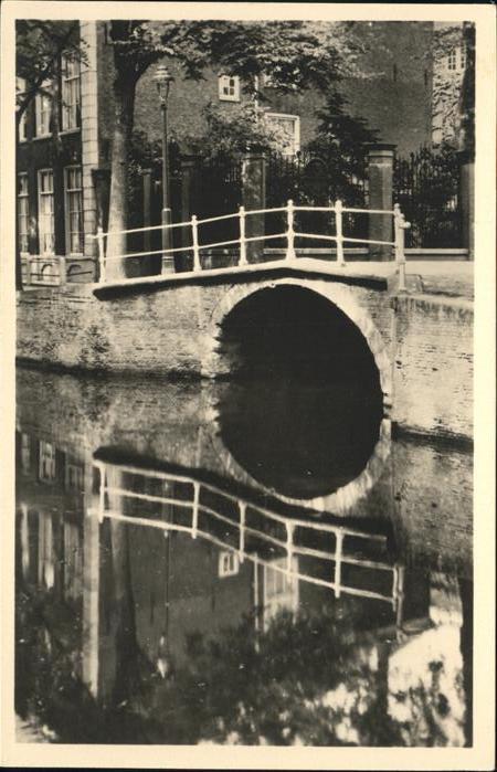 Delft Gezicht Boterbrug