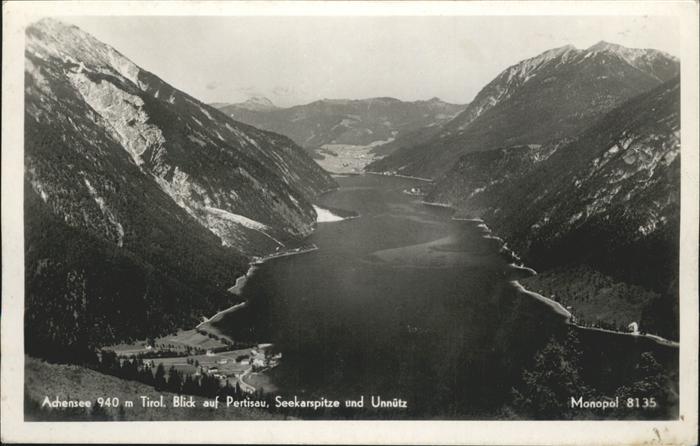 Achensee Pertisau Seekarspitze Unnuetz