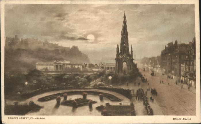 Edinburgh Scotland Princes Street