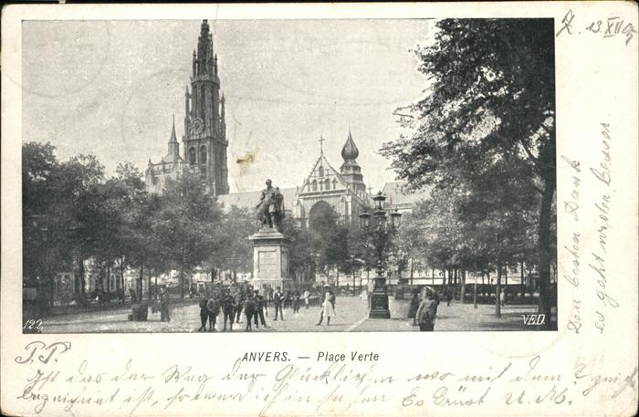 Anvers Antwerpen Place Verte