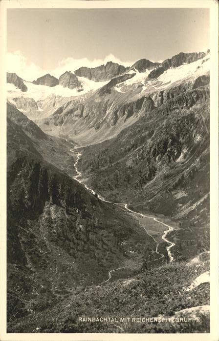 Krimml Rainbachtal Reichenspitzgruppe