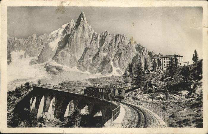 Chamonix Viadukt Zug