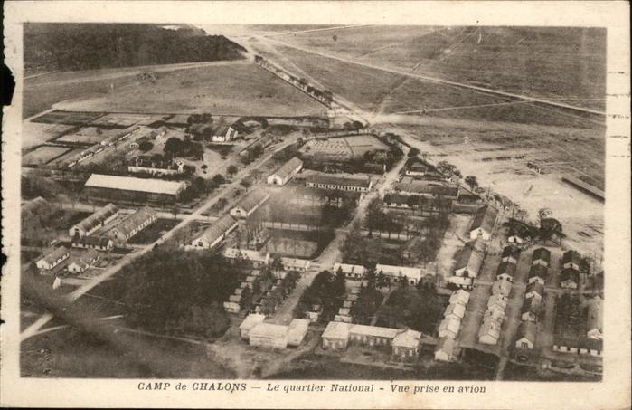 Camp de Chalons Fliegeraufnahme