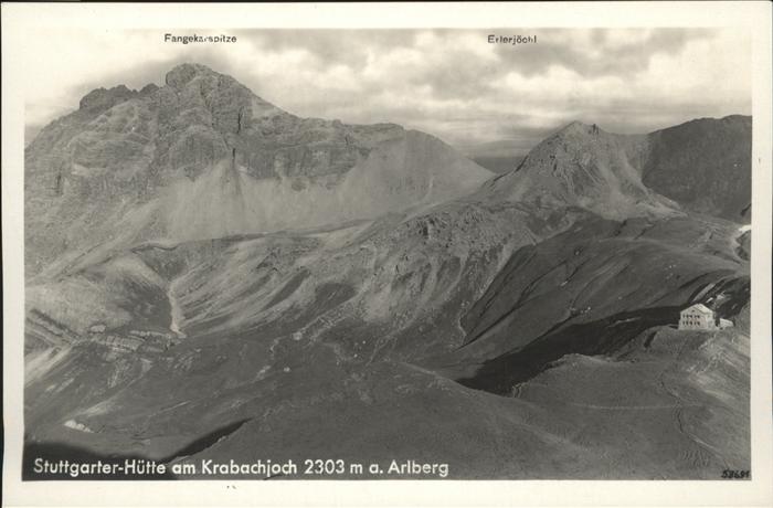 Arlberg Krabachjoch Stuttgarter Huette