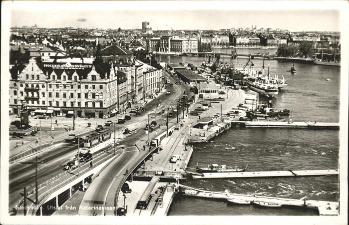 Stockholm Utsikt fran Katarinahissen