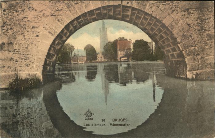 Bruges BRUGGE Belgie Lac d Amour