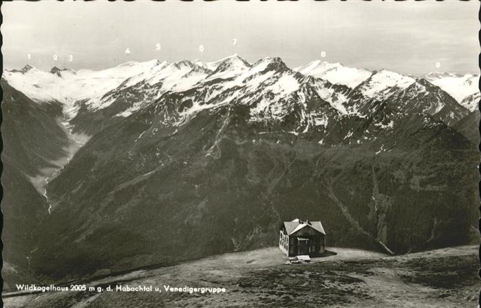 Wildkogelhaus venedigergruppe