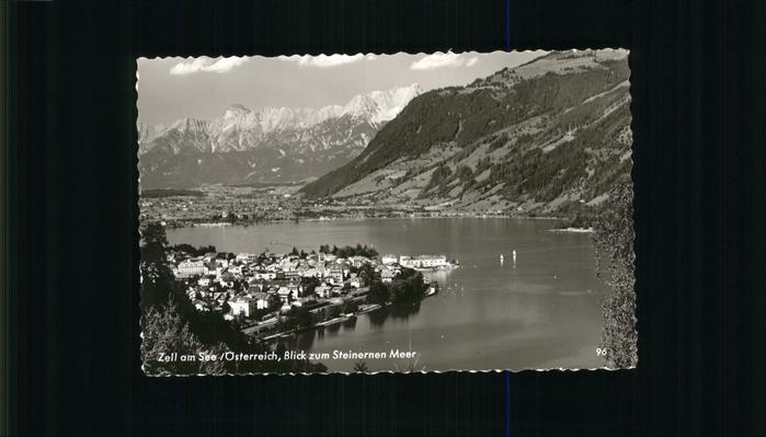 Zell See Steinernen Meer