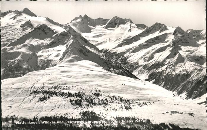 Plattenkogel Reichenspitzengruppe